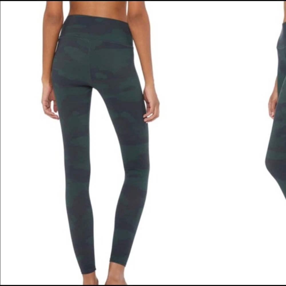 ALO HIGH WAISTED CAMO LEGGINGS